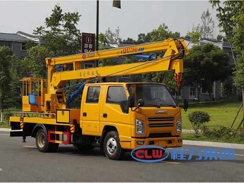 江鈴順達(dá)雙排藍(lán)牌13米高空作業(yè)車(chē)